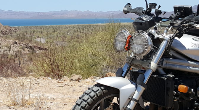 Motorcycles through Baja Mexico